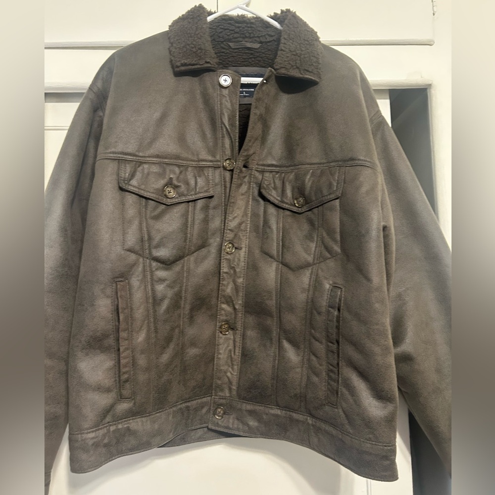 Abercrombie & Fitch Brown Military Field Jacket